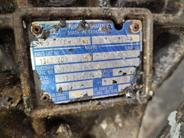 ZF Ecosplit 16S 2220 TO Gearbox - Caixa de velocidade: foto 2 ZF Ecosplit 16S 2220 TO Gearbox - Caixa de velocidade: foto 2