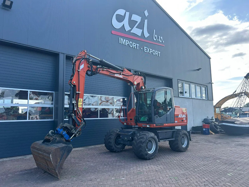 Atlas 140W - Escavadeira de rodas: foto 1 Atlas 140W - Escavadeira de rodas: foto 1