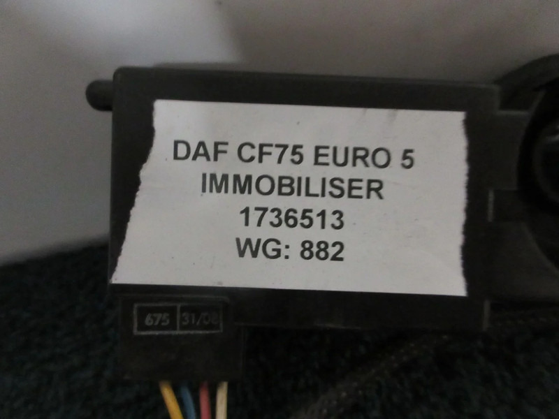 DAF 1736513 IMMOBILISER DAF CF 75 EURO 5 - Sistema elétrico para Camião: foto 4 DAF 1736513 IMMOBILISER DAF CF 75 EURO 5 - Sistema elétrico para Camião: foto 4
