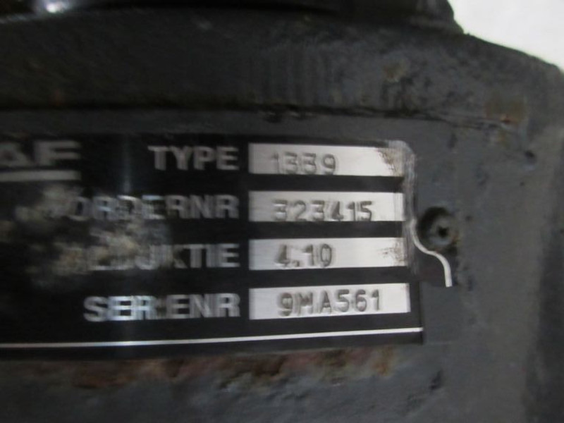 DAF CF75 1653066 DIFFERENTIEEL 1339 RATIO 4,10 EURO 5 - Diferencial para Camião: foto 5 DAF CF75 1653066 DIFFERENTIEEL 1339 RATIO 4,10 EURO 5 - Diferencial para Camião: foto 5