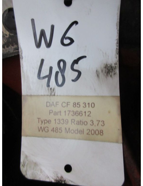 Diferencial para Camião DAF CF85 1736612 DIFFERENTIEEL 1339 RATIO 3,73: foto 6