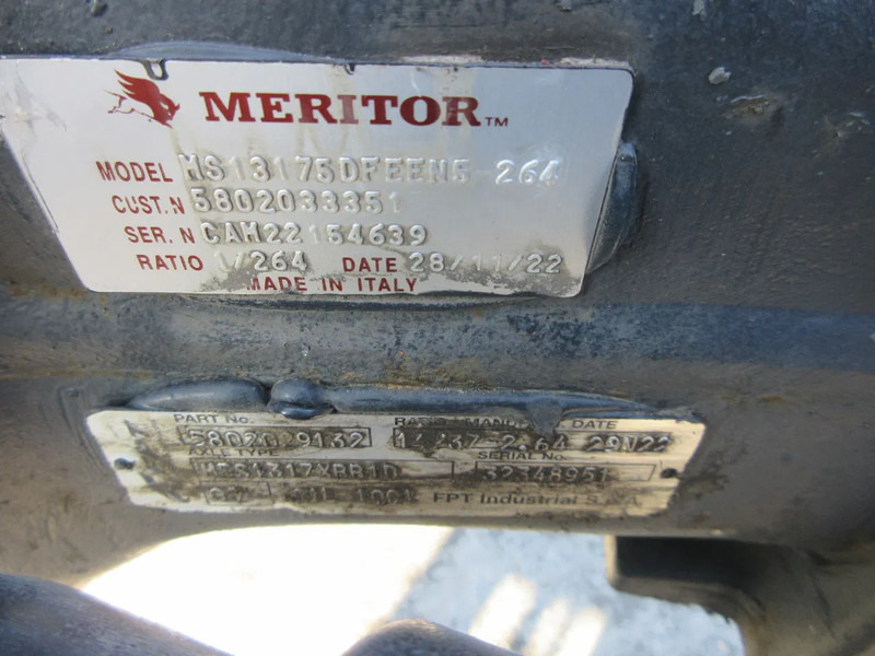 Eixo traseiro para Camião Iveco 5802504838 // 42583405 ACHTER AS 1/264 IVECO S WAY 440S42 MODEL 2023: foto 6