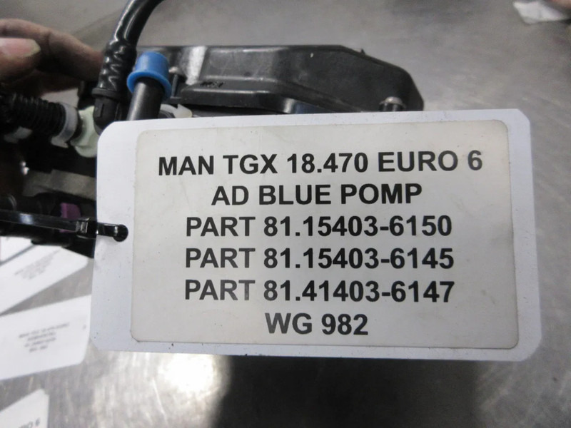 MAN 81.15403-6150 //81.15403-6145 // 81.15403-6147 MAN TGX TGS TGM EURO 6 - Sistema de combustível para Camião: foto 5 MAN 81.15403-6150 //81.15403-6145 // 81.15403-6147 MAN TGX TGS TGM EURO 6 - Sistema de combustível para Camião: foto 5