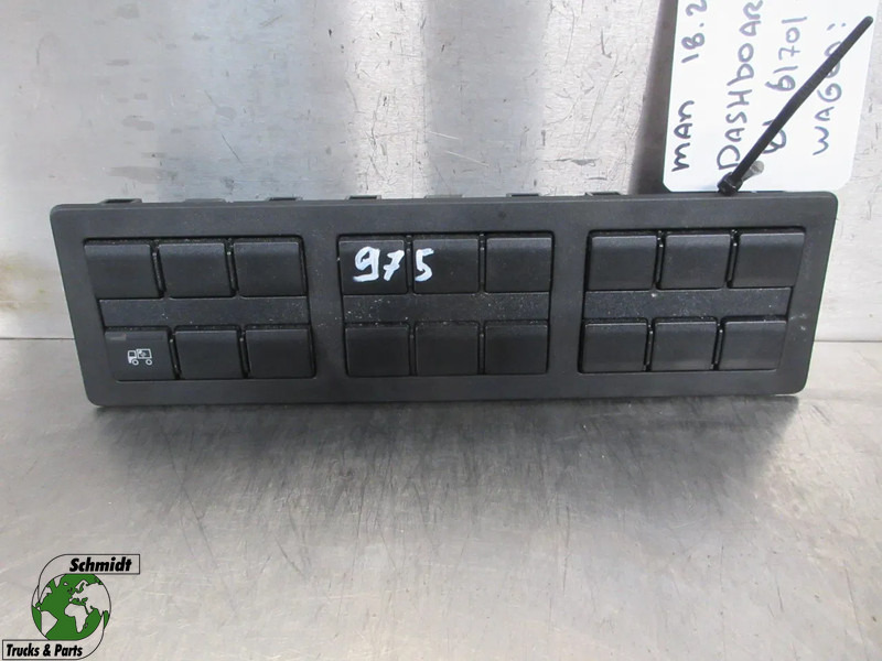 MAN 81.61701-0539 CABINE SCHAKELAAR TGM 18.250 EURO 6 - Sistema elétrico para Camião: foto 1 MAN 81.61701-0539 CABINE SCHAKELAAR TGM 18.250 EURO 6 - Sistema elétrico para Camião: foto 1