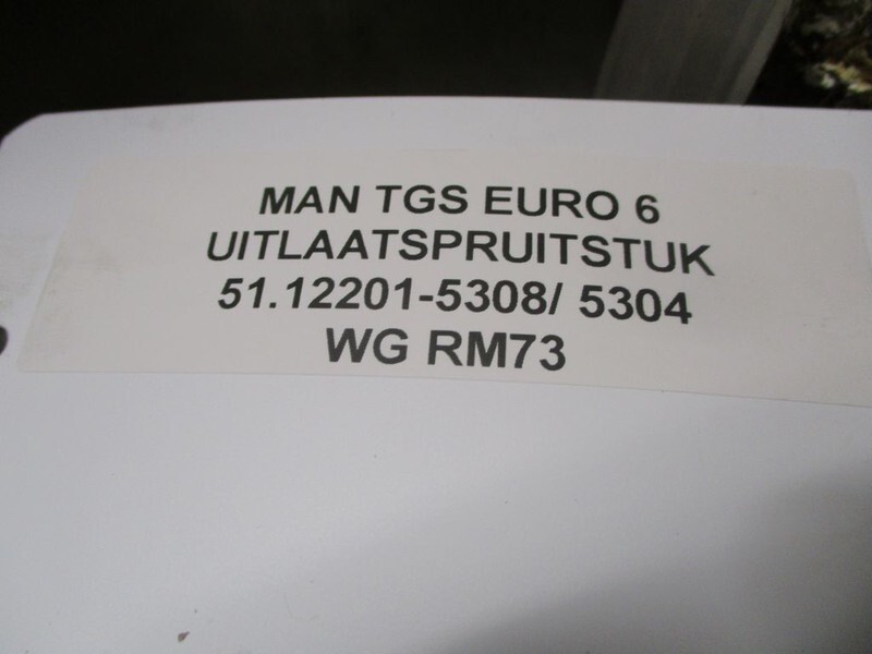 MAN TGS 51.12201-5308 / 5304 UITLAATSPRUITSTUK EURO 6 - Colector de escape para Camião: foto 2 MAN TGS 51.12201-5308 / 5304 UITLAATSPRUITSTUK EURO 6 - Colector de escape para Camião: foto 2