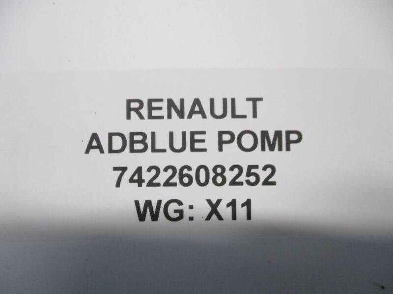 Renault 7422608252 ADBLUE POMP - Sistema de combustível: foto 3 Renault 7422608252 ADBLUE POMP - Sistema de combustível: foto 3