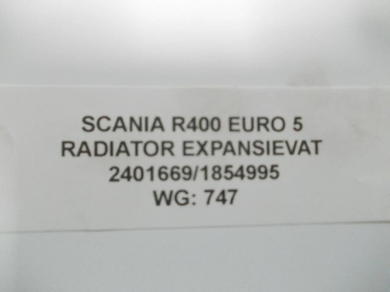 Scania R400 2401669/1854995 RADIATOR EXPANSIEVAT EURO 5 - Tanque de expansão para Camião: foto 5 Scania R400 2401669/1854995 RADIATOR EXPANSIEVAT EURO 5 - Tanque de expansão para Camião: foto 5