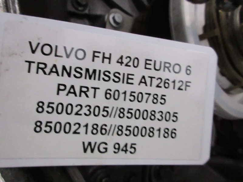 Caixa de velocidade para Camião Volvo 60150785 // 85002305 // 85008305 // 85002186 // 85008186 // AT2612F EURO 6: foto 6