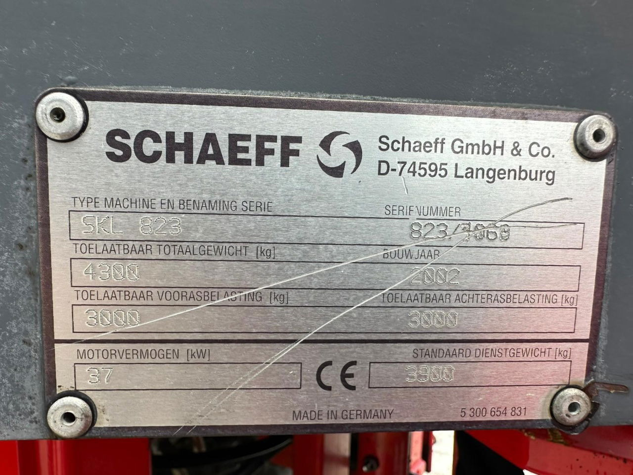 Schaeff SKL823 Lader Mini - Pá carregadora de rodas: foto 4 Schaeff SKL823 Lader Mini - Pá carregadora de rodas: foto 4