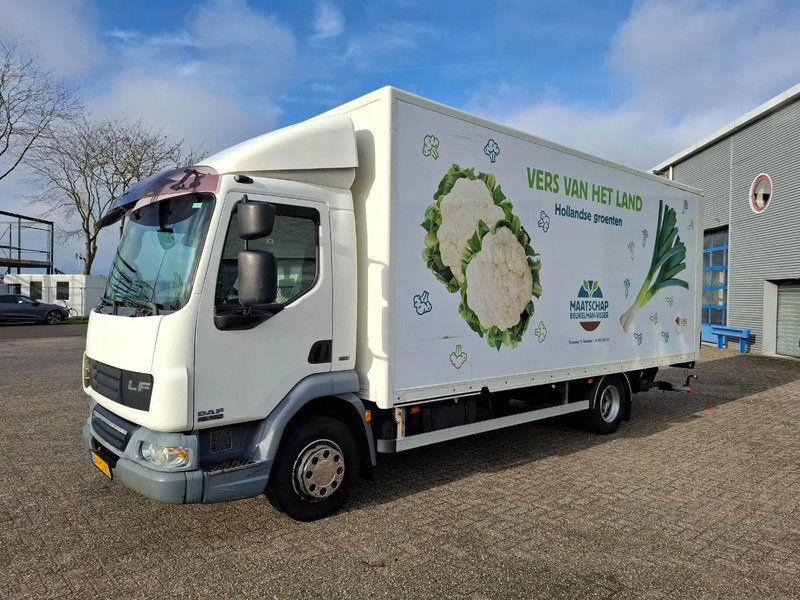 DAF LF 45.160 / NL TRUCK / TUV:08-09-2026 / ONLY:563366 KM / PLATFORM 1500 KG / SIDE DOOR / AUTOMATIC / EURO-5 / 2008 - Camião furgão: foto 1 DAF LF 45.160 / NL TRUCK / TUV:08-09-2026 / ONLY:563366 KM / PLATFORM 1500 KG / SIDE DOOR / AUTOMATIC / EURO-5 / 2008 - Camião furgão: foto 1