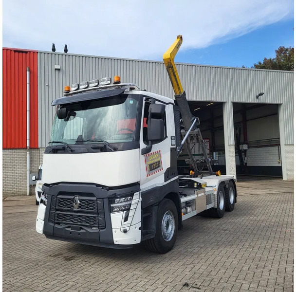 Renault C440 / ENGINE RUNNING / !! ONLY:8701 KM !! / 6X4 / BIG AXLE / PALFINGER 20TON HOOK / GEN2 V2 TACHO / AUTOMATIC / EURO-6 / 2025 - Camião polibenne: foto 1 Renault C440 / ENGINE RUNNING / !! ONLY:8701 KM !! / 6X4 / BIG AXLE / PALFINGER 20TON HOOK / GEN2 V2 TACHO / AUTOMATIC / EURO-6 / 2025 - Camião polibenne: foto 1