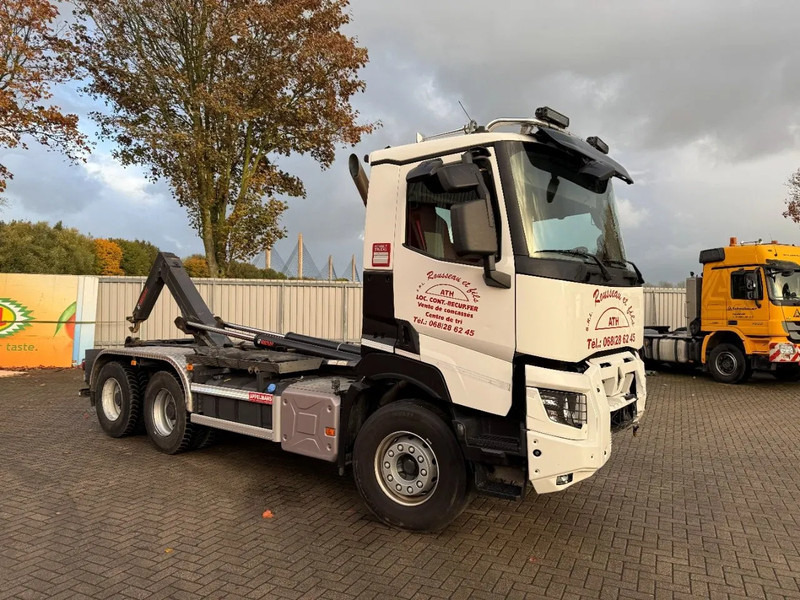 Renault C480 / ENGINE RUNNING / 6X4 / HIAB 21TON HOOKLIFT / ONLY:146334 KM / AUTOMATIC / EURO-6 / 2020 - Camião polibenne: foto 4 Renault C480 / ENGINE RUNNING / 6X4 / HIAB 21TON HOOKLIFT / ONLY:146334 KM / AUTOMATIC / EURO-6 / 2020 - Camião polibenne: foto 4
