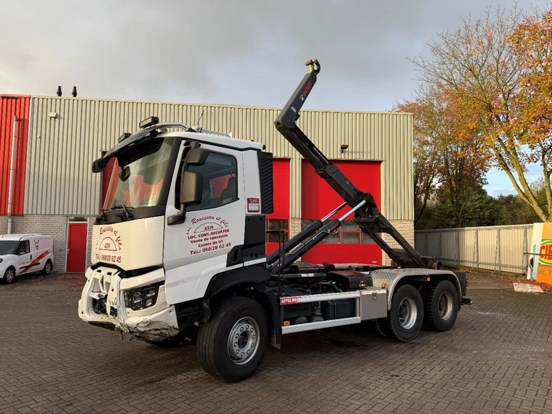 Renault C480 / ENGINE RUNNING / 6X4 / HIAB 21TON HOOKLIFT / ONLY:146334 KM / AUTOMATIC / EURO-6 / 2020 - Camião polibenne: foto 1 Renault C480 / ENGINE RUNNING / 6X4 / HIAB 21TON HOOKLIFT / ONLY:146334 KM / AUTOMATIC / EURO-6 / 2020 - Camião polibenne: foto 1