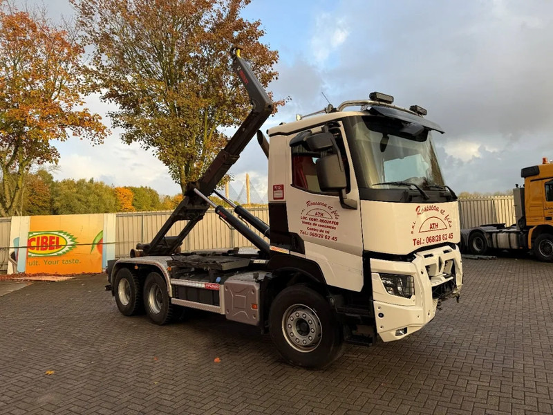 Renault C480 / ENGINE RUNNING / 6X4 / HIAB 21TON HOOKLIFT / ONLY:146334 KM / AUTOMATIC / EURO-6 / 2020 - Camião polibenne: foto 3 Renault C480 / ENGINE RUNNING / 6X4 / HIAB 21TON HOOKLIFT / ONLY:146334 KM / AUTOMATIC / EURO-6 / 2020 - Camião polibenne: foto 3