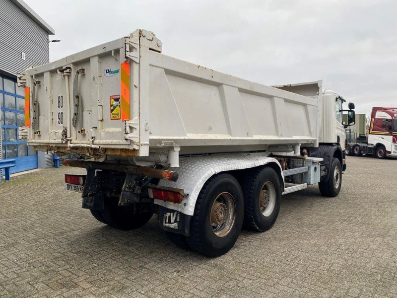 Camião basculante Scania 124-400 / 6X4 / RETARDER / BIG AXLE / FULL STEEL / 2SIDE TIPPER / OLD TACHO / AIRCO / MANUAL / EURO-2 / 2000: foto 12