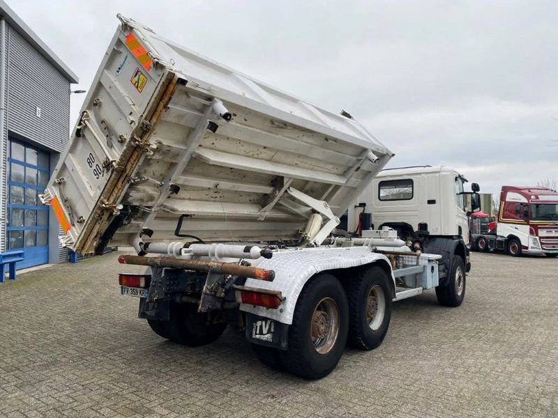 Camião basculante Scania 124-400 / 6X4 / RETARDER / BIG AXLE / FULL STEEL / 2SIDE TIPPER / OLD TACHO / AIRCO / MANUAL / EURO-2 / 2000: foto 13