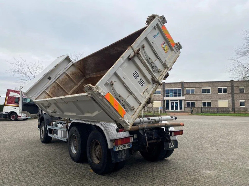 Camião basculante Scania 124-400 / 6X4 / RETARDER / BIG AXLE / FULL STEEL / 2SIDE TIPPER / OLD TACHO / AIRCO / MANUAL / EURO-2 / 2000: foto 9
