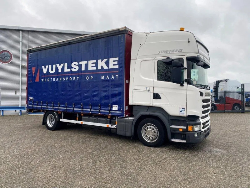Scania R450 / RETARDER / FULL-AIR / LWDS / DOUBLE TANK / SLIDING ROOF / ONLY:763634 KM / AUTOMATIC / EURO-6 / 2016 - Camião furgão: foto 3 Scania R450 / RETARDER / FULL-AIR / LWDS / DOUBLE TANK / SLIDING ROOF / ONLY:763634 KM / AUTOMATIC / EURO-6 / 2016 - Camião furgão: foto 3