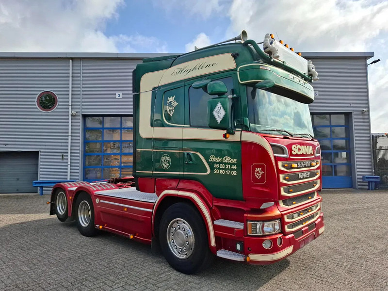 Scania R580 V8 / ONLY:478179KM / HYDRAULICS / LEATHER / AUTOMATIC / EURO-6 / 2016 - Tractor: foto 2 Scania R580 V8 / ONLY:478179KM / HYDRAULICS / LEATHER / AUTOMATIC / EURO-6 / 2016 - Tractor: foto 2
