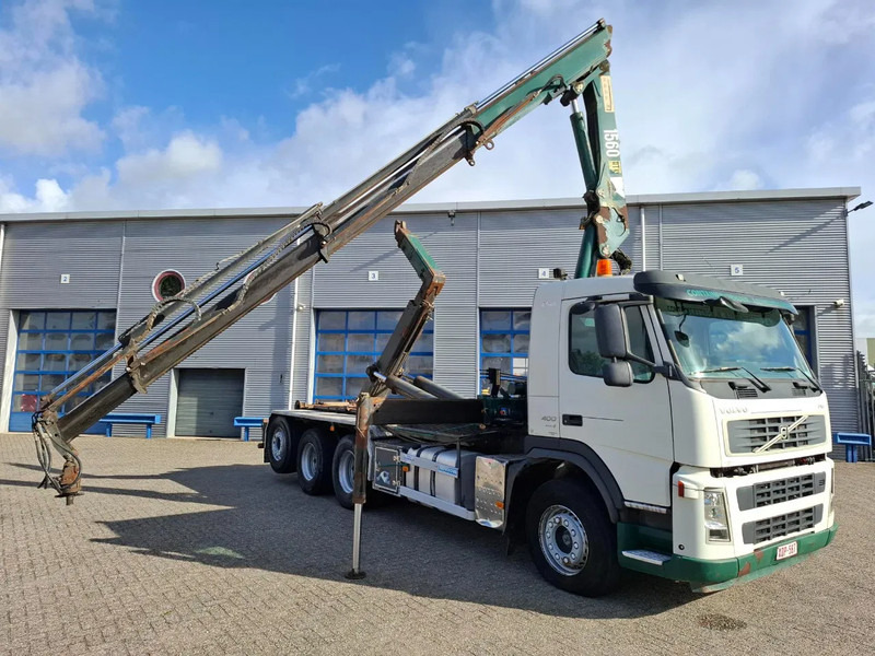 Volvo FM13-400 / 8X4 / AJK HOOK 25TON / CRANE HMF 1560 K3 / ROTATOR / LIFT+LENKACHSE / AIRCO / MANUAL / EURO-4 / 2007 - Camião grua: foto 2 Volvo FM13-400 / 8X4 / AJK HOOK 25TON / CRANE HMF 1560 K3 / ROTATOR / LIFT+LENKACHSE / AIRCO / MANUAL / EURO-4 / 2007 - Camião grua: foto 2