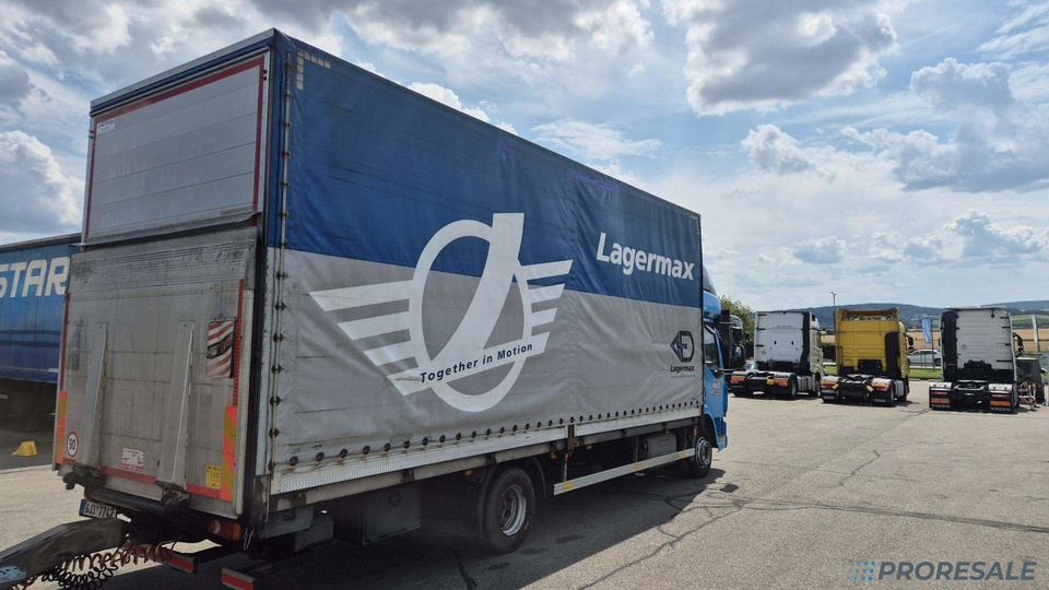 DAF LF 260 FA EURO 6 valník s plachtou + hydraulické čelo - prodejné jen s přívěsem GTS P0471Z - cena je za celou soupravu - Camião de lona: foto 4 DAF LF 260 FA EURO 6 valník s plachtou + hydraulické čelo - prodejné jen s přívěsem GTS P0471Z - cena je za celou soupravu - Camião de lona: foto 4