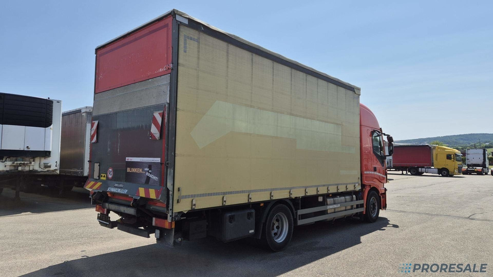 IVECO STRALIS AS 190S42 EURO 6 - valník s plachtou + hydraulické čelo - Camião de lona: foto 3 IVECO STRALIS AS 190S42 EURO 6 - valník s plachtou + hydraulické čelo - Camião de lona: foto 3