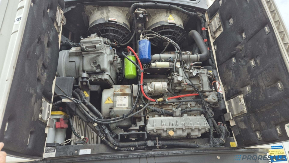 Semi-reboque frigorífico KRONE COOL LINER SD mrazírenský - MULTITEMP - dělící stěna + agregát CARRIER VECTOR 1950 Mt: foto 6