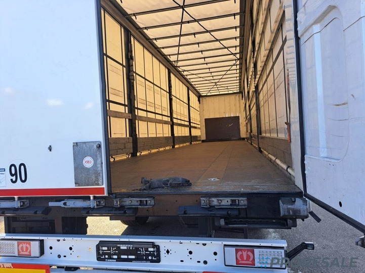 KRONE SD PROFI LINER + paletový koš 32 palet + 2 x zvedací náprava - Semi-reboque de lona: foto 5 KRONE SD PROFI LINER + paletový koš 32 palet + 2 x zvedací náprava - Semi-reboque de lona: foto 5