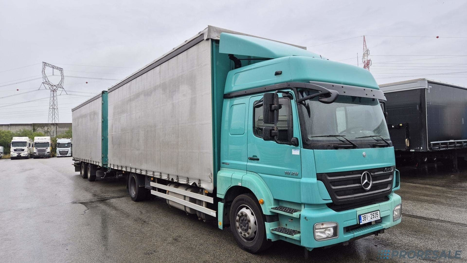 MERCEDES-BENZ AXOR 1829 L EURO 5 velkoobjemová souprava - prodejné jen s přívěsem RUFA ZTC 13-21 P0470Z - cena je za celou soupravu - Camião de lona: foto 1 MERCEDES-BENZ AXOR 1829 L EURO 5 velkoobjemová souprava - prodejné jen s přívěsem RUFA ZTC 13-21 P0470Z - cena je za celou soupravu - Camião de lona: foto 1