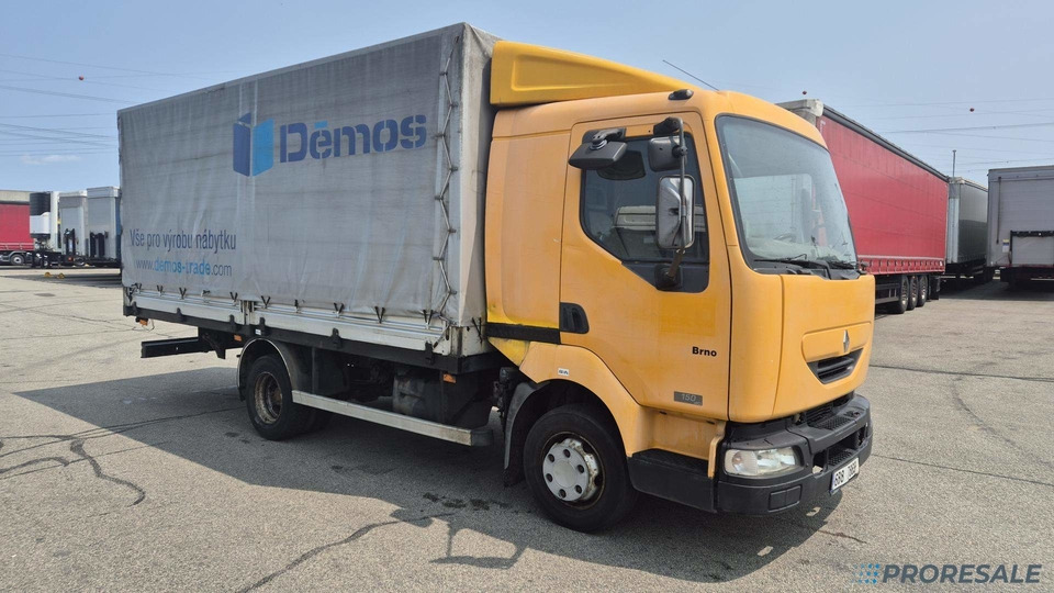 RENAULT MIDLUM 150.09/B EURO 3 - valník s plachtou - Camião de lona: foto 1 RENAULT MIDLUM 150.09/B EURO 3 - valník s plachtou - Camião de lona: foto 1