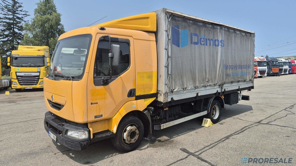RENAULT MIDLUM 150.09/B EURO 3 - valník s plachtou - Camião de lona: foto 2 RENAULT MIDLUM 150.09/B EURO 3 - valník s plachtou - Camião de lona: foto 2