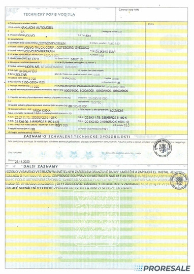 Camião basculante VOLVO FMX 540 8x4 EURO 6 sklápěč 18 m3: foto 13 Camião basculante VOLVO FMX 540 8x4 EURO 6 sklápěč 18 m3: foto 13