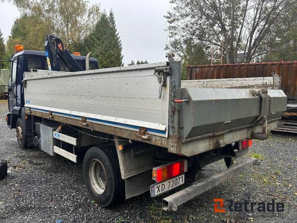 2000 Tippbil med kran og plan MAN 12.224LC. EU-Godkjent - Camião basculante, Camião grua: foto 5 2000 Tippbil med kran og plan MAN 12.224LC. EU-Godkjent - Camião basculante, Camião grua: foto 5
