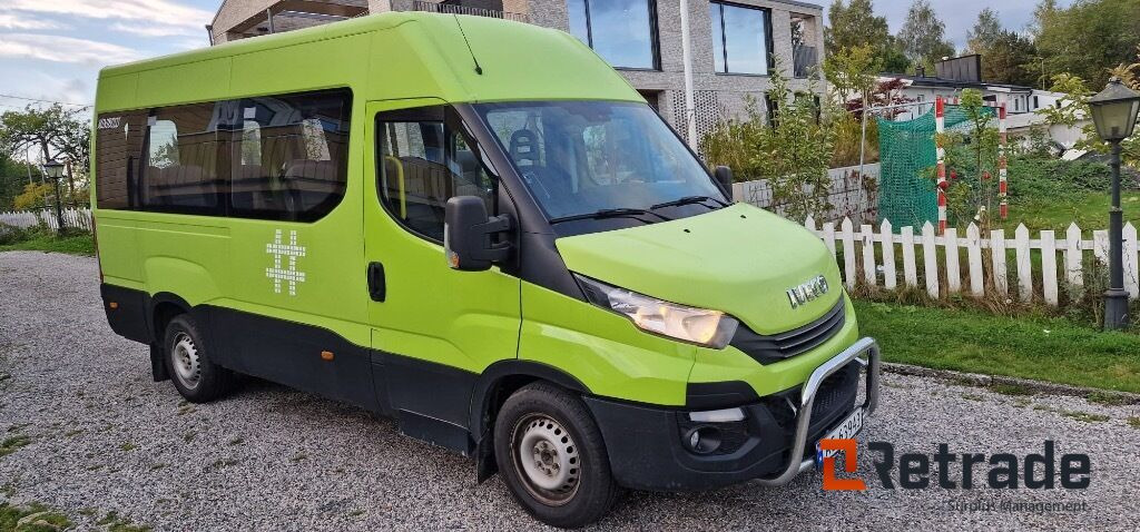 2016 Buss 10 seter IVECO DAILY Diesel EU-Godkjent - Minibus, Furgão de passageiros: foto 1 2016 Buss 10 seter IVECO DAILY Diesel EU-Godkjent - Minibus, Furgão de passageiros: foto 1