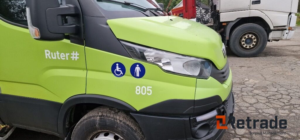 2017 Buss 16 seter IVECO DAILY Bensin + gass EU-Godkjent - Minibus, Furgão de passageiros: foto 5 2017 Buss 16 seter IVECO DAILY Bensin + gass EU-Godkjent - Minibus, Furgão de passageiros: foto 5