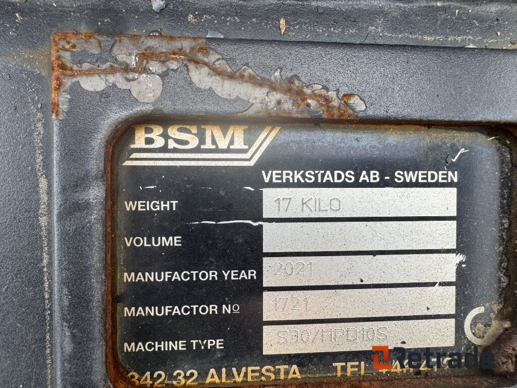 Grindfäste BSM S30 - Acoplamento rápido: foto 4 Grindfäste BSM S30 - Acoplamento rápido: foto 4