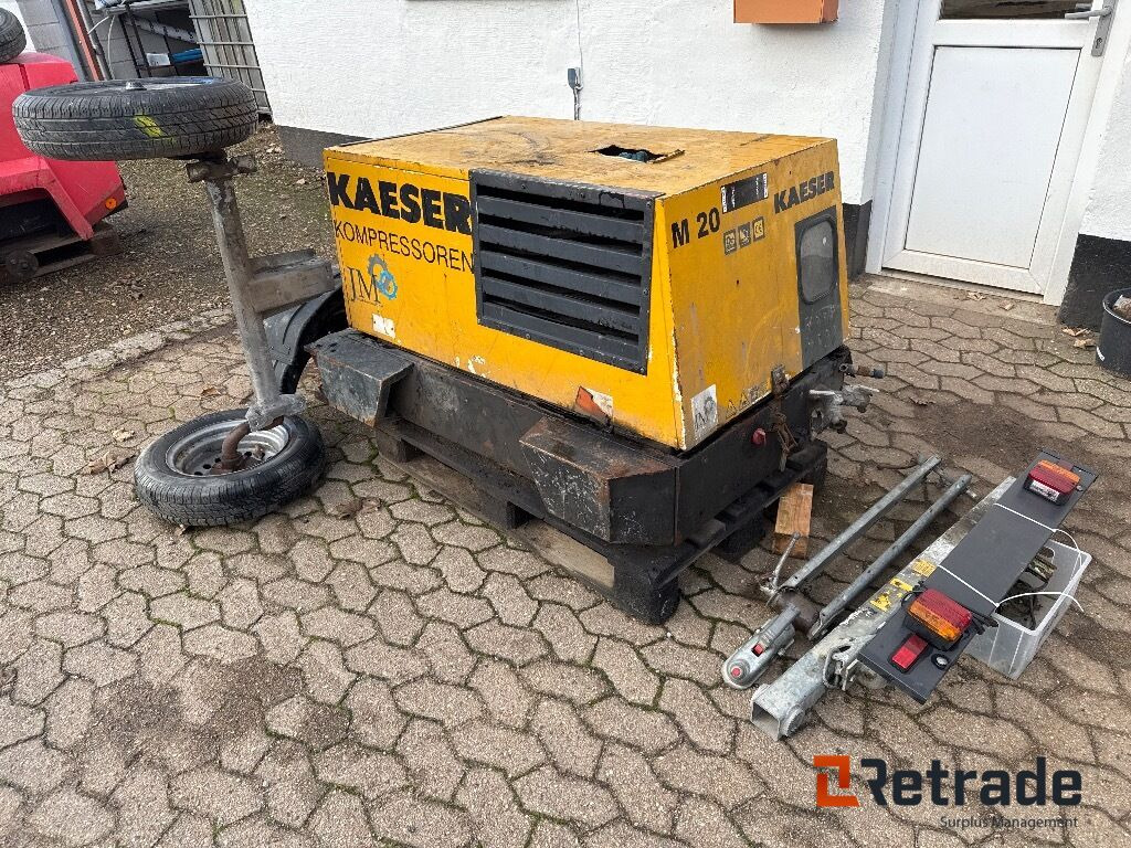 Kompressor Kaeser M20 - Máquina de construção: foto 1 Kompressor Kaeser M20 - Máquina de construção: foto 1
