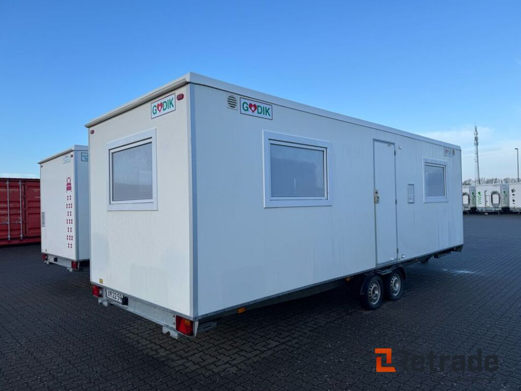 Scanvogn Kontor/billetvogn m. 2 rum (A0025173) - Casa contentor, Reboque: foto 4 Scanvogn Kontor/billetvogn m. 2 rum (A0025173) - Casa contentor, Reboque: foto 4