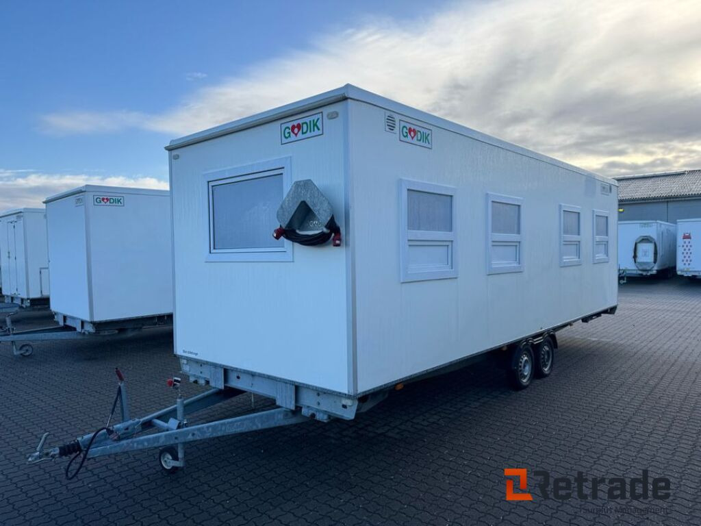 Scanvogn Kontor/billetvogn m. 2 rum (A0025173) - Casa contentor, Reboque: foto 1 Scanvogn Kontor/billetvogn m. 2 rum (A0025173) - Casa contentor, Reboque: foto 1