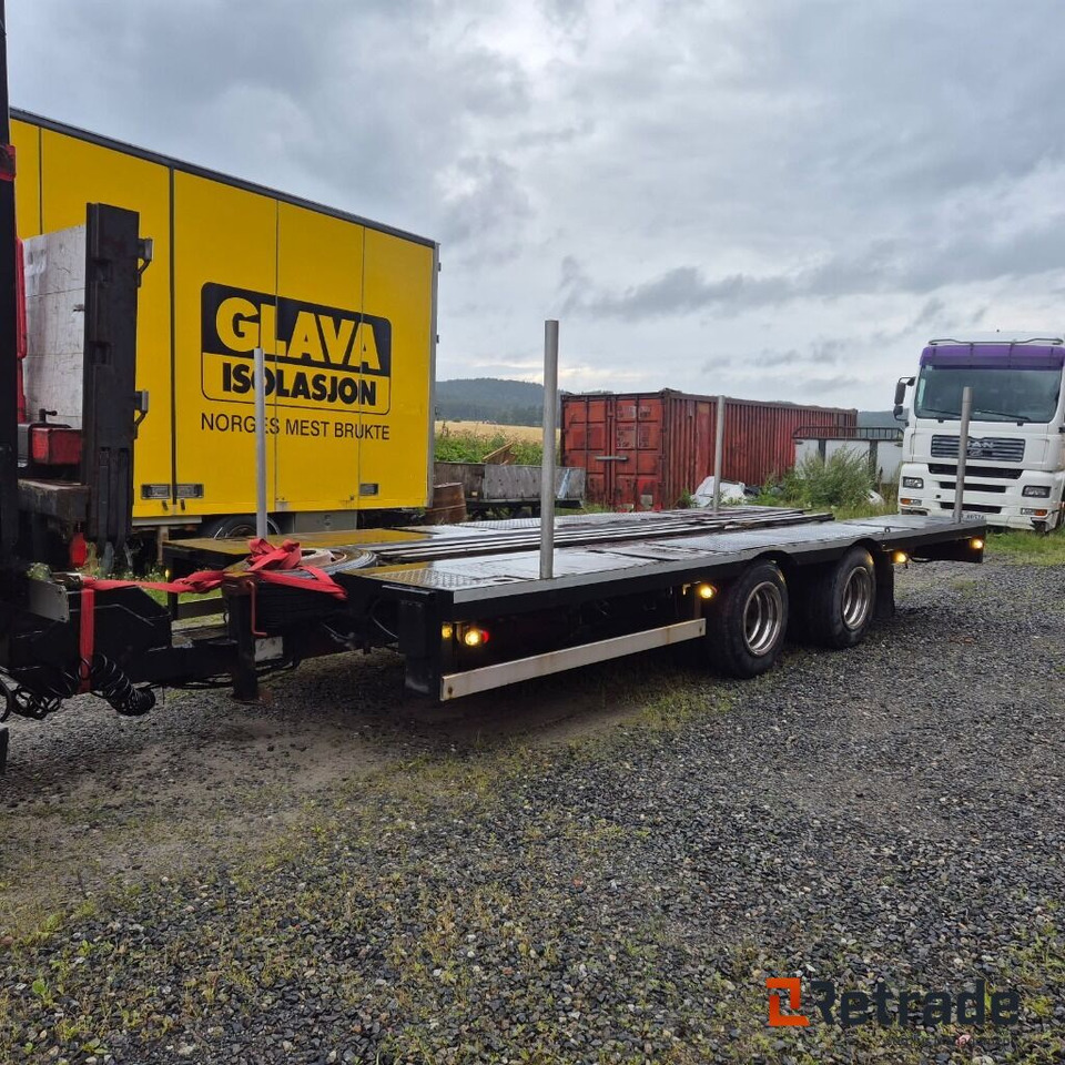 Tilhenger LOHR TA/8M - Reboque plataforma/ Caixa aberta: foto 1 Tilhenger LOHR TA/8M - Reboque plataforma/ Caixa aberta: foto 1