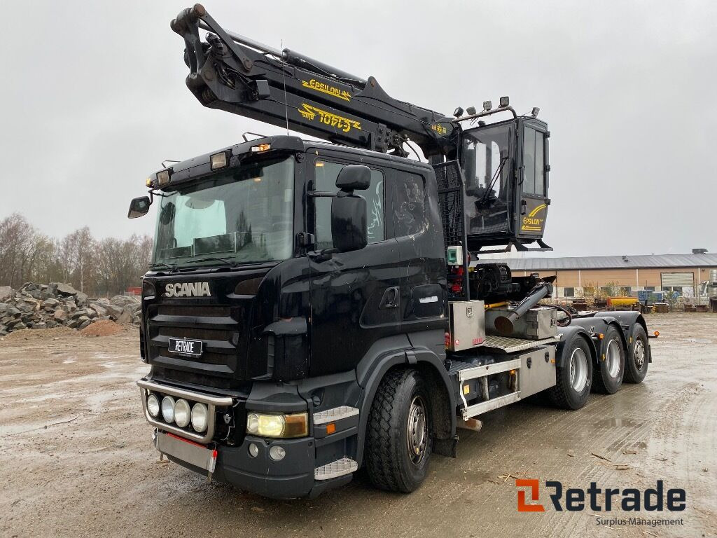 Kranbil tridem Scania R580LB8X4*4HHA - Tractor: foto 1 Kranbil tridem Scania R580LB8X4*4HHA - Tractor: foto 1