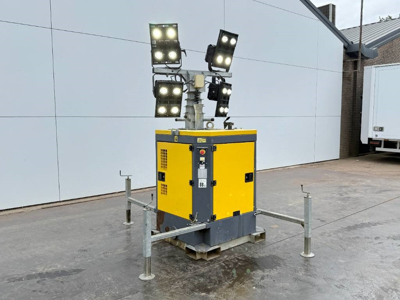 Atlas-Copco Hilight B5+ - 2.7 KVA / 1 Cilinder Hatz Engine - Torre de iluminação: foto 1 Atlas-Copco Hilight B5+ - 2.7 KVA / 1 Cilinder Hatz Engine - Torre de iluminação: foto 1