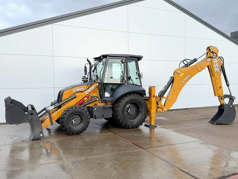 Case 570SV 4WD - 4/1 Bucket / Telescopic Boom / AC - Retroescavadeira: foto 1 Case 570SV 4WD - 4/1 Bucket / Telescopic Boom / AC - Retroescavadeira: foto 1