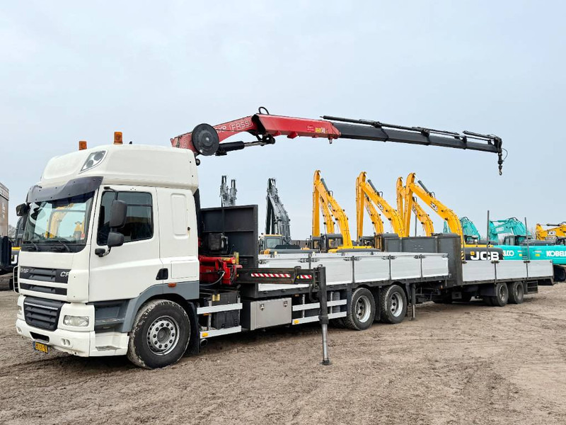 DAF CF85.410 + 21m kran Fassi Crane 21ton/m + Trailer - Camião grua: foto 2 DAF CF85.410 + 21m kran Fassi Crane 21ton/m + Trailer - Camião grua: foto 2