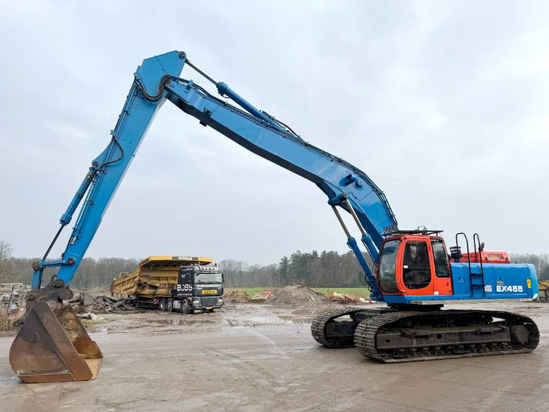 Hitachi EX455 - 16 Meter Long Reach / Dutch Machine - Escavadora de rastos: foto 1 Hitachi EX455 - 16 Meter Long Reach / Dutch Machine - Escavadora de rastos: foto 1