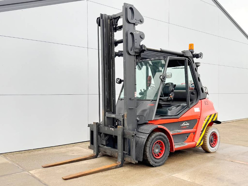 Linde H60T-03 - Side Shift / Duplex / German Machine - Empilhador a gás: foto 1 Linde H60T-03 - Side Shift / Duplex / German Machine - Empilhador a gás: foto 1