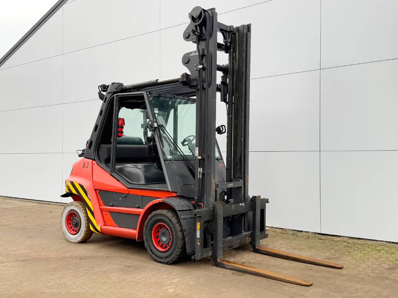 Linde H60T-03 - Side Shift / Duplex / German Machine - Empilhador a gás: foto 5 Linde H60T-03 - Side Shift / Duplex / German Machine - Empilhador a gás: foto 5