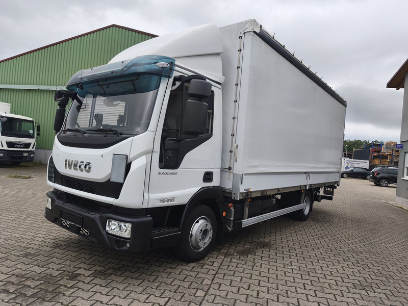 Iveco Eurocargo 75-210 4x2 Euro 6 LBW - Camião de lona: foto 1 Iveco Eurocargo 75-210 4x2 Euro 6 LBW - Camião de lona: foto 1