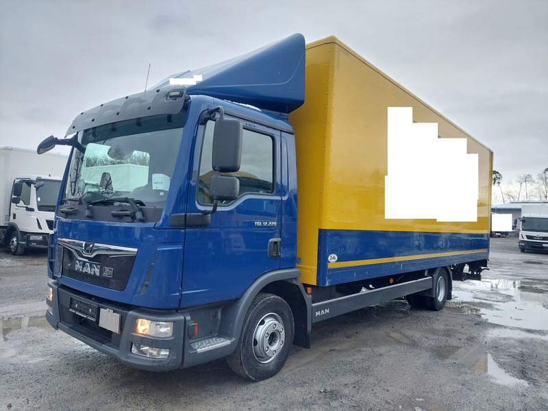 Camião furgão MAN TGL 12.220 4x2 Euro 6 Koffer Seitentür LBW AHK: foto 1