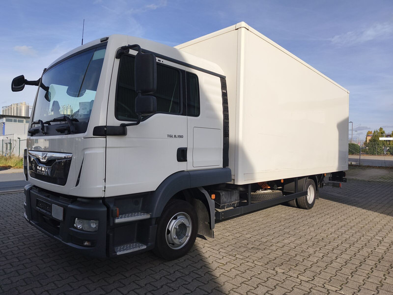 Camião furgão MAN TGL 8.190 Koffer gFH AHK LBW Euro 6 4x2 (11) TÜV NEU: foto 1